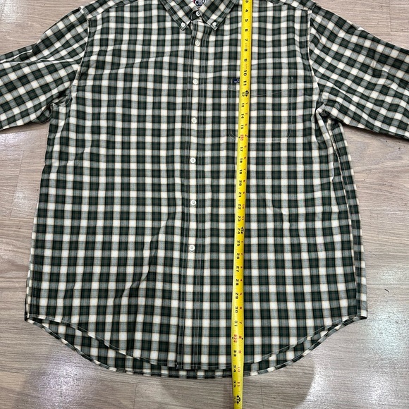 Chaps Ralph Lauren L/S Button Front Shirt Plaid Men’s XL/XG - Picture 3 of 5